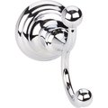 Elements By Hardware Resources Fairview Polished Chrome Double Robe Hook  - Contractor Packed 2PK BHE5-02PC